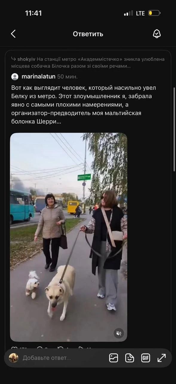 Дописи у соцмережі