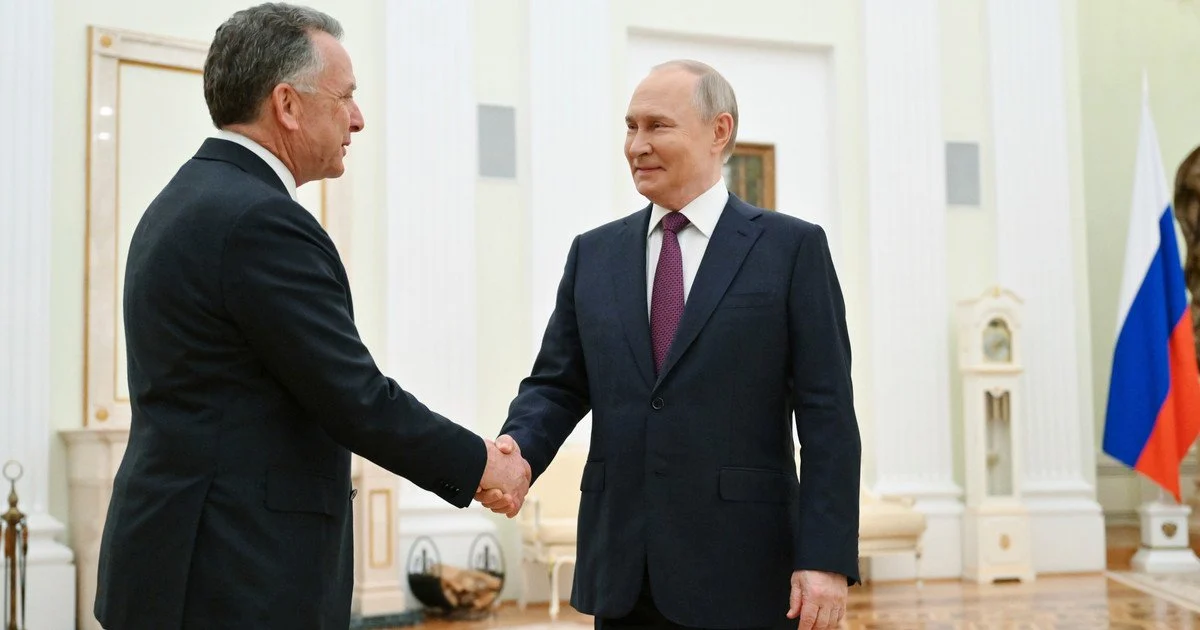Стів Віткофф Володимир Путін
