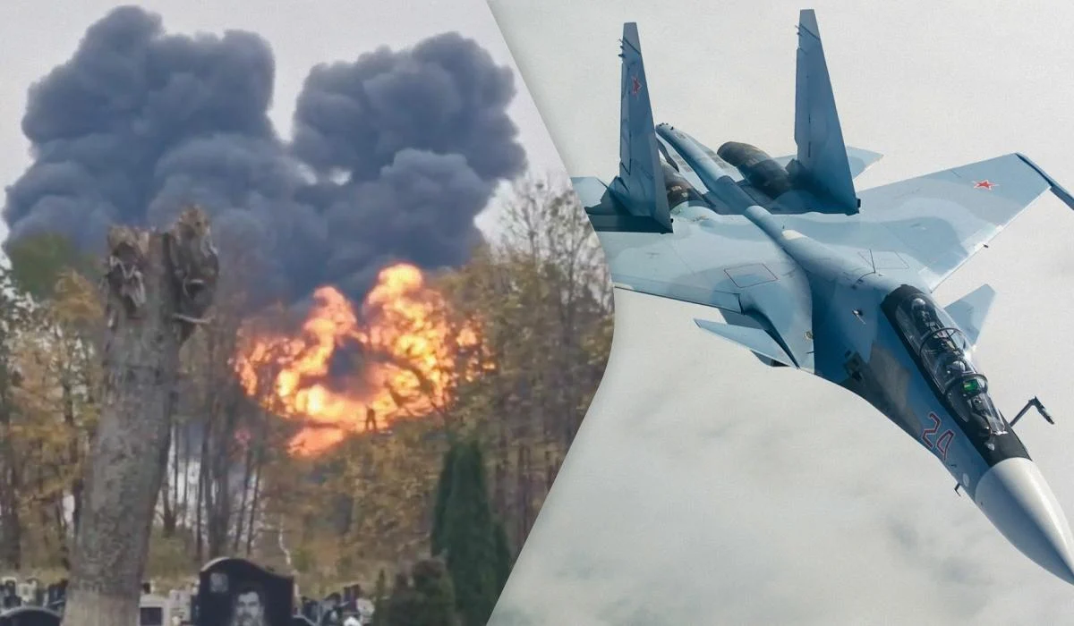 Під Калінінградом розбився російський винищувач Су-30СМ, - ЗМІ