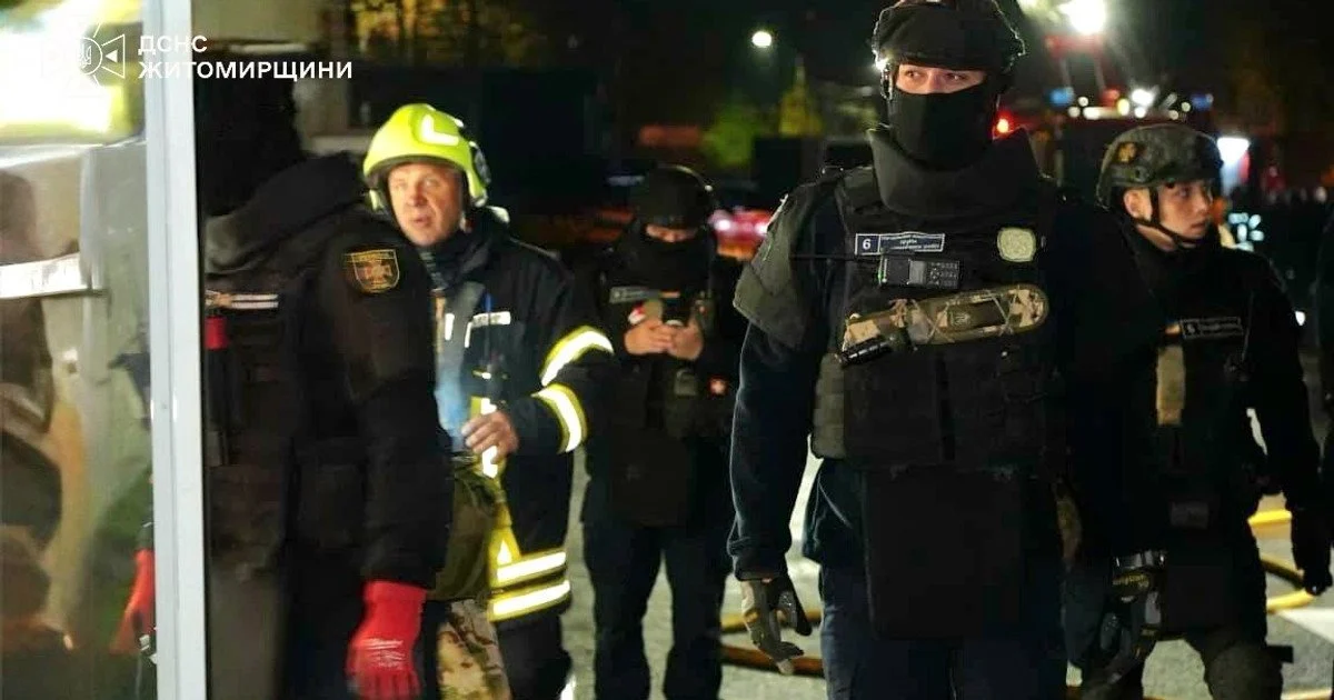 Росіяни вдарили по Житомирщині