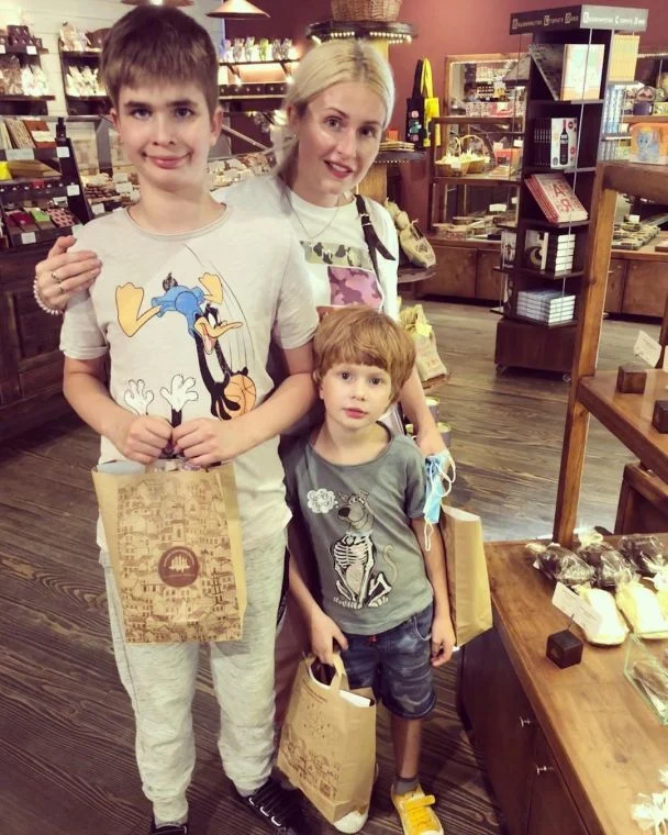 Співачка М’ята з синами / © instagram.com/myataua