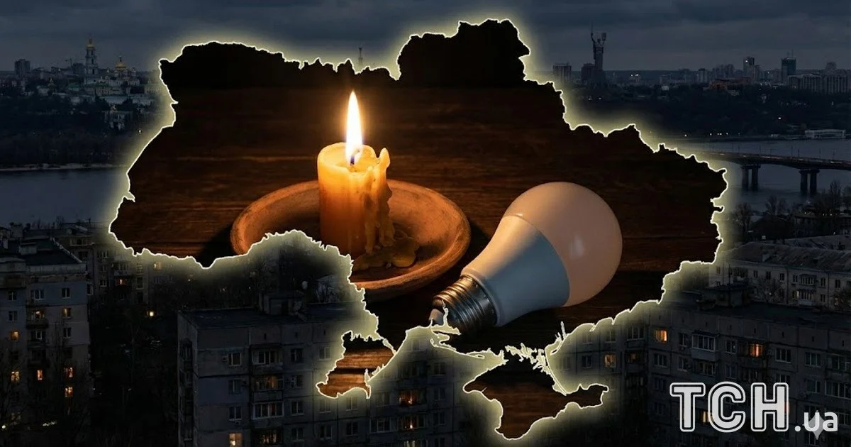 Відключення світла в Україні