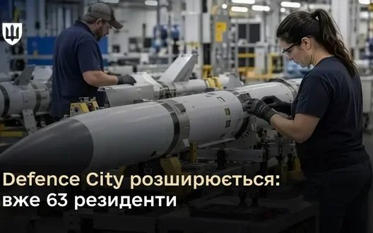 Defence City расширяется: 63 предприятия ОПК с совокупным доходом почти 111,3 млрд грн, — Минобороны